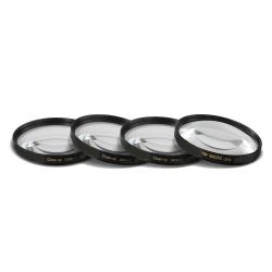 72mm 4 Piece Multi-coated Glass Close Up Macro Filter Set (+1 +2 +4 +10)