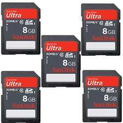 8GB Memory Card 5 PACK