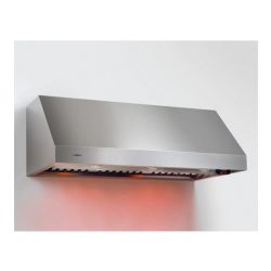 Calabria Series ECL148SS 48" Pro Style Wall Mount Range Hood with 1,100 CFM internal Blower - Stainless Steel