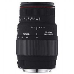 Sigma 70-300mm DG HSM MACRO Autofocus Lens for Nikon Cameras