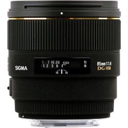Sigma 85mm f/1.4 EX DG HSM Lens For Nikon Digital SLR Cameras