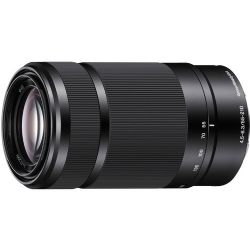 Sony E 55-210mm f/4.5-6.3 OSS E-Mount Lens Black