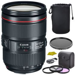Canon EF 24-105mm f/4L IS II USM Lens Bundle
