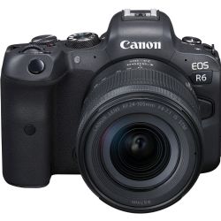 Canon EOS R6 Mirrorless Digital Camera with 24-105mm f/4-7.1 Lens