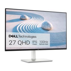 Dell S2725DS Monitor - 27 Inch, QHD (2560x2440) Display, 100Hz refresh rate, 1500:1 contrast ratio, TUV Rheinland Eye comfort 4 Star, Integrated 2x5W speaker, Height/Tilt/Swivel/Pivot- Ash White color