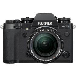 FUJIFILM X-T3 Mirrorless Digital Camera with 18-55mm Lens (Black)