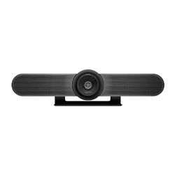 Logitech MeetUp Video Conferencing System, Ultra HD 4K/1080p/720p, 3 Microphones/Adjustable Speakers, Wide Field of View 120, PC/Mac/Laptop/Macbook/Tablet - Black