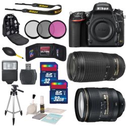 Nikon D750 Digital SLR Camera Body + Nikon AF-S NIKKOR Bundle