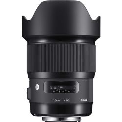 Sigma Art Wide-Angle Lens for Canon EF - 20mm - F/1.4