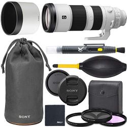 Sony FE 200-600mm f/5.6-6.3 G Full Frame OSS Lens (SEL200600G) + AOM Bundle Package Kit